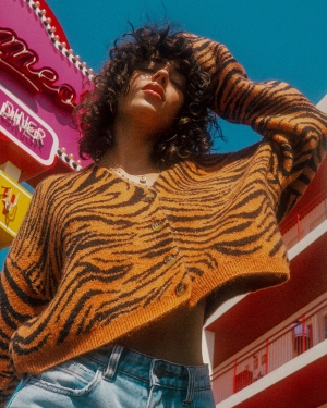 Women's Billabong Wild One Cropped Cardigan Sweaters Multicolor | 086QELXZM