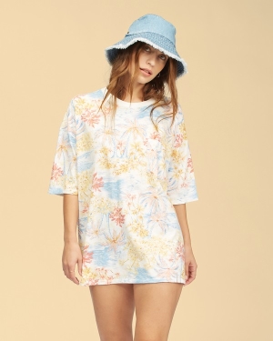 Women's Billabong Wrangler Western Shores T Shirts Multicolor | 230KDILVS